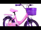 BICICLETA INFANTIL LOVE ROSA ARO 16